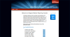 Desktop Screenshot of electionconsole.com